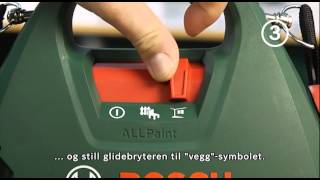 Howto Bosch Sprøytemalesystemer PFS 30002 [upl. by Onailime]