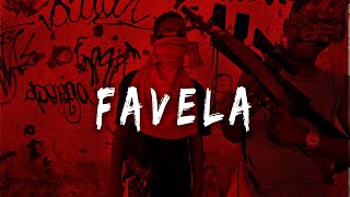 Aggressive Fast Flow Trap Beat FAVELA Hard Afro Trap Rap Afrobeats Type Dancehall Instrumental [upl. by Arekahs]