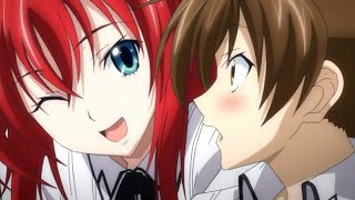 Highschool DXD New  Rias Kiss Issei English Sub and Dub [upl. by Atsugua]