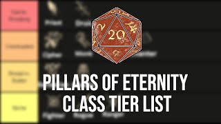 Pillars of Eternity Class Tier List [upl. by Kuo]