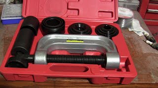 Astro Pneumatic Ball Joint Service Tool Review [upl. by Noskcaj]