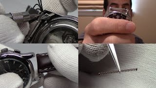 How to Change a Watch Strap and Spring Bar Basics  Watch and Learn 9 [upl. by Tirrag]