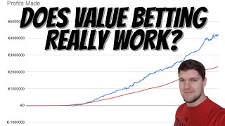 Value Betting Strategy  Results After Over 6000 Bets Soft Books And Exchange [upl. by Marika]