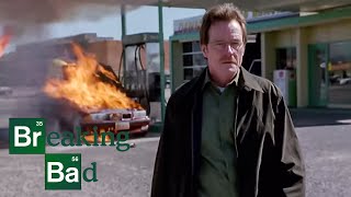 Squeegee  Car Battery  Explosion  Cancer Man  Breaking Bad [upl. by Yruok]