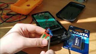 How to change the batteries on a multimeter [upl. by Ignatzia]