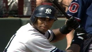 96 ALDS Gm4 Bernie Williams homers from both sides [upl. by Acirred]