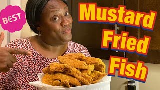 Mustard Fried Fish • Mama G’s Family Farm [upl. by Lynnett858]