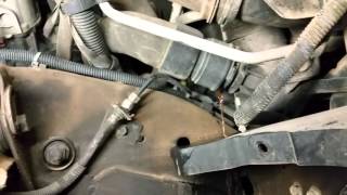 How To  Drain The Coolant of a LMM Duramax Diesel [upl. by Nosyd]