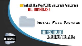 How To Add The Package Manager In The PS3 SlimSuperSlim 3v4v Using Han  USB Root [upl. by Garap]