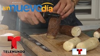 Recetas de cocina Cómo cocinar correctamente la Yuca  Un Nuevo Día  Telemundo [upl. by Parsifal526]