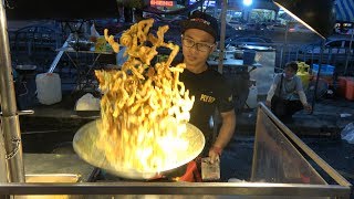 Malaysia Street Food KL Wednesday Night Market [upl. by Allanson]