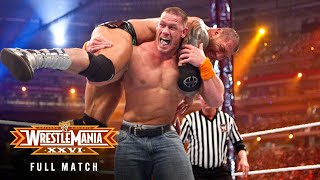 FULL MATCH — Batista vs John Cena — WWE Title Match WrestleMania XXVI [upl. by Sargent]