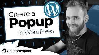 Create a POPUP with Popup Maker WordPress Plugin FREE [upl. by Namreh]