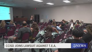 CCISD joins lawsuit against Texas Education Agency [upl. by Rozella]