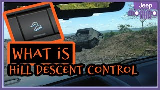 Hill Descent Control Button Jeep Wrangler How To [upl. by Gersham25]