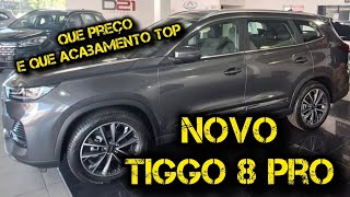 NOVO TIGGO 8 PRO chega com preço de SUV compacto e acabamento padrão Mercedes  tiggo8pro [upl. by Mond241]