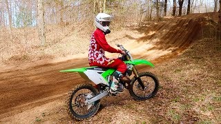 This KX125 is TOO MUCH FUN [upl. by Hannasus]