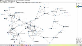 UCINET network visualization Visualize networks by attributes in NetDraw [upl. by Newcomer813]