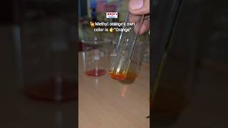 Methyl Orange Indicator shorts anjusscience [upl. by Linders]