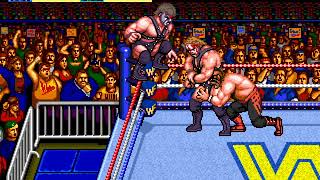 WWF Wrestlefest  Demolition beat 10 matches in 1400 no ring outs [upl. by Lairret]