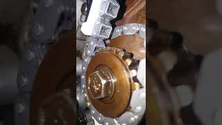 HOW TO REPLACE TIMING CHAINS ON CADILLAC CTS 36L DAY 1 [upl. by Assenev147]