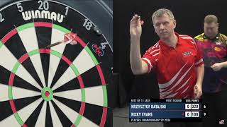 Darts 2024 Players Championship 29 Ratajski v Evans Highlights [upl. by Coughlin]