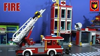 LEGO CITY FIRE FILMS [upl. by Arv878]