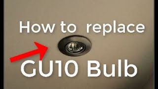 How to replace GU10 Bulb fast guide DIY [upl. by Ij]