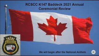 RCSCC K147 Baddeck 2021 Annual Ceremonial Review [upl. by Akinas]