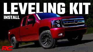 Installing 20072018 GM 1500 2inch Leveling Kit by Rough Country [upl. by Ajssatan]