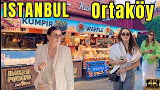 ğŸ‡¹ğŸ‡· Istanbul Ortakoy Hub Of Kumpir and Street Food 4K [upl. by Naimad]