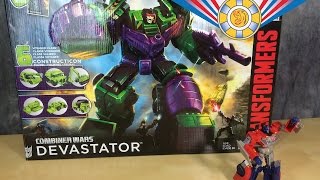 Combiner Wars Titan Class Devastator [upl. by Atimad269]