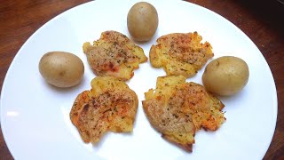 🔥 PAPINES Aplastados al HORNO PAPAS APLASTADAS 🍠 RECETAS con PAPAS 💥 MASHED POTATOES [upl. by Reese515]