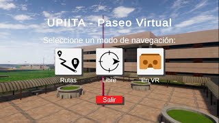 Realidad Virtual UPIITA  Proyecto Final [upl. by Eniahs315]