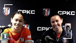 Loeau LaBonta amp Vanessa DiBernardo REACT to KC Current INAUGURAL WIN at NEW CPKC Stadium [upl. by Ihab]