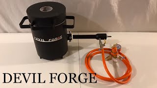 Devil Forge Furnace Unboxing Setting Up amp First Fire [upl. by Phillida]