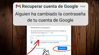 COMO RECUPERAR MI CUENTA DE GOOGLE GMAIL ❌ SIN NÚMERO SIN CONTRASEÑA SIN CORREO 2024 [upl. by Fry358]