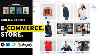 Building Nextjs Ecommerce Store with TypeScript Tailwindcss headlessui and Shopify CMS [upl. by Laucsap]