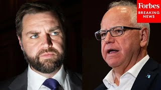 Tim Walz Hits JD Vance For Telling Vicious Hurtful Lies About Immigrants In Springfield Ohio [upl. by Ralleigh43]