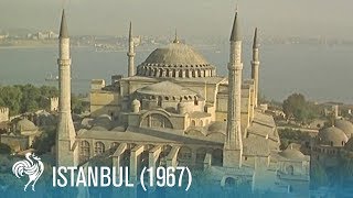 A Travel Guide to Istanbul in the Sixties The Mystery City of Mosques 1967  British Pathé [upl. by Andromeda]