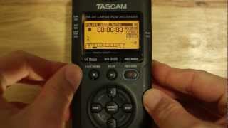 Tascam DR40 firmware update guide  DSLR FILM NOOB [upl. by Reed554]