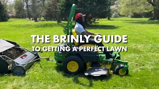 Get the Perfect Lawn with Brinly Dethatchers Sweepers Sprayers Rollers and Carts [upl. by Norwood377]