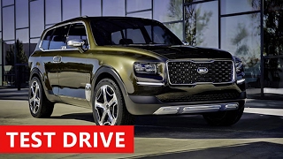 2018 Kia Telluride Concept Interior amp Exterior  Test Drive [upl. by Rape]