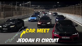 Jeddah F1 Circuit Car Meet Raw Footage [upl. by Anikas]