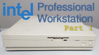 An Intel Branded EISABased 486 Desktop Computer Part 1  DOSCember [upl. by Etnod]