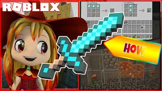 💎🔨 Tutorial on crafting Most Items Roblox Minecraft Mineverse Mineblox Bloxcraft Build [upl. by Adelbert]