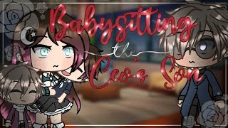 Babysitting the ceos son  Gacha Life  GLMM  Gacha Life Mini Movie [upl. by Polk]