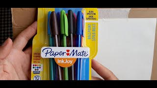 Paper Mate InkJoy Ballpoint Pen Very good pen for sketching [upl. by Northrop824]