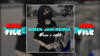 SIREN JAM REMIX💥 XML VIDEO🍒 PRESET 🔰LINK DESCRIPTION BOX ✅ [upl. by Harobed]