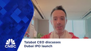 Talabat CEO discusses Dubai IPO launch [upl. by Eliathan]